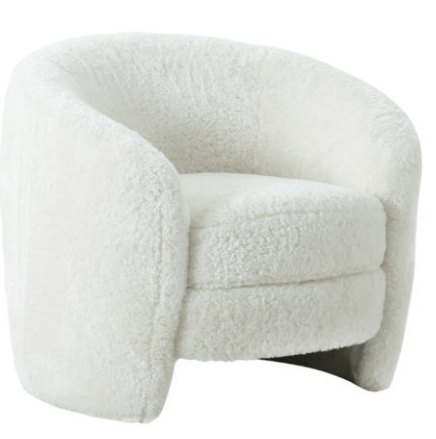 Artwerks Faux Shearling Armchair